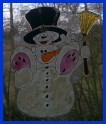 Diddl mit Schneemann