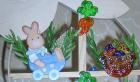 Fensterbaum Hase oben